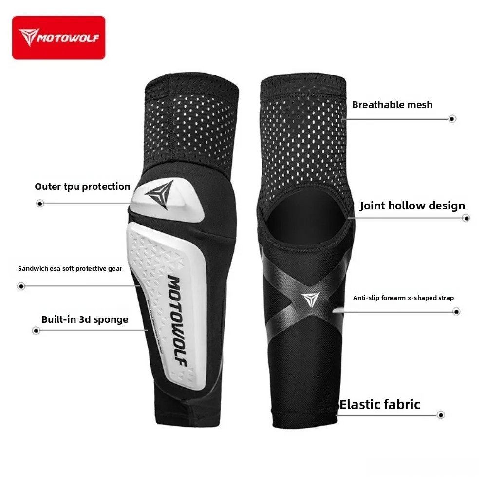 Motorcycle Elbow Protection Pa - Mountain Biking Elbow Pads recension och pris