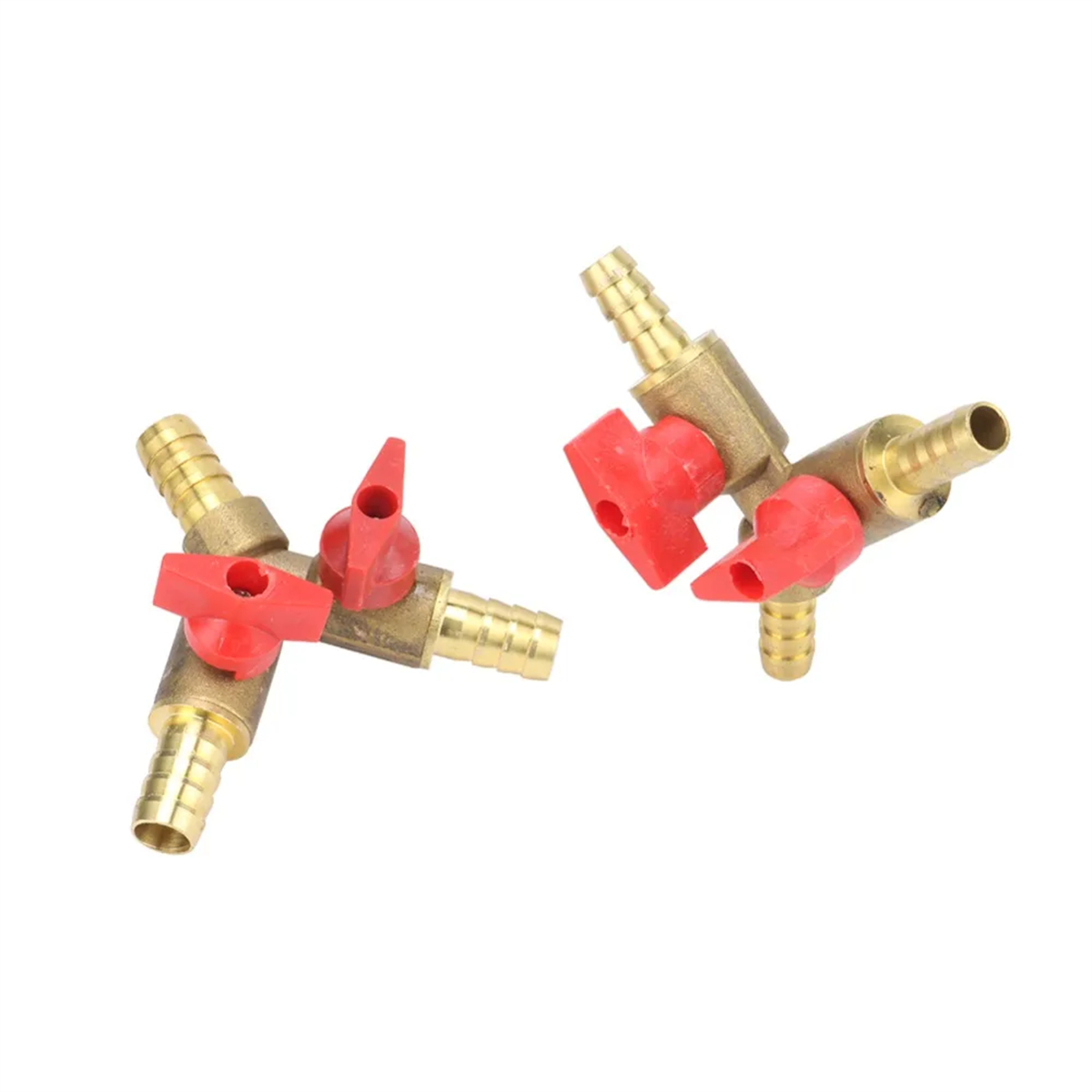 8mm 10mm Barbed 3-Way Brass Ba - Spoke Nipple Brass recension och pris