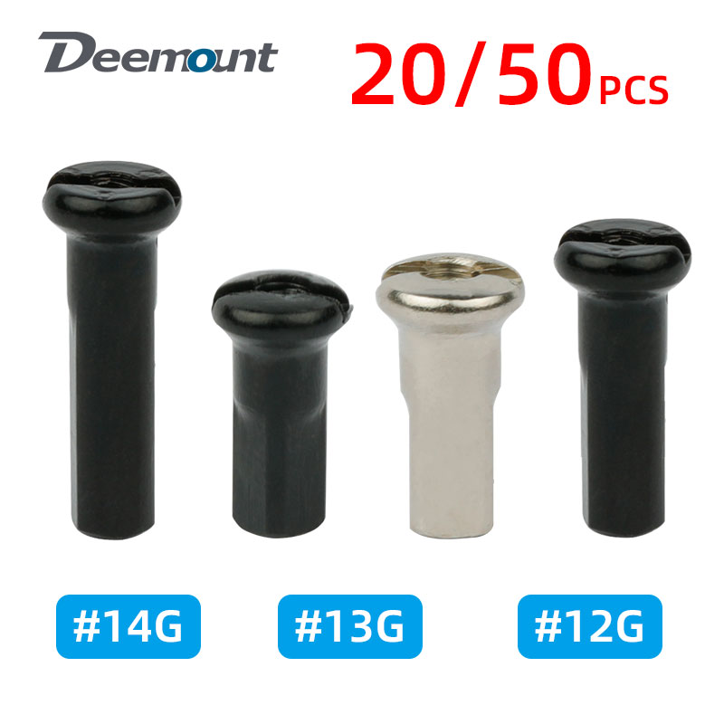 20/50PCS Copper Nipples 14G 13 - Spoke Nipple Brass recension och pris